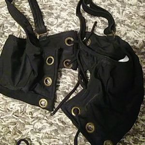 Venus lace up swim top